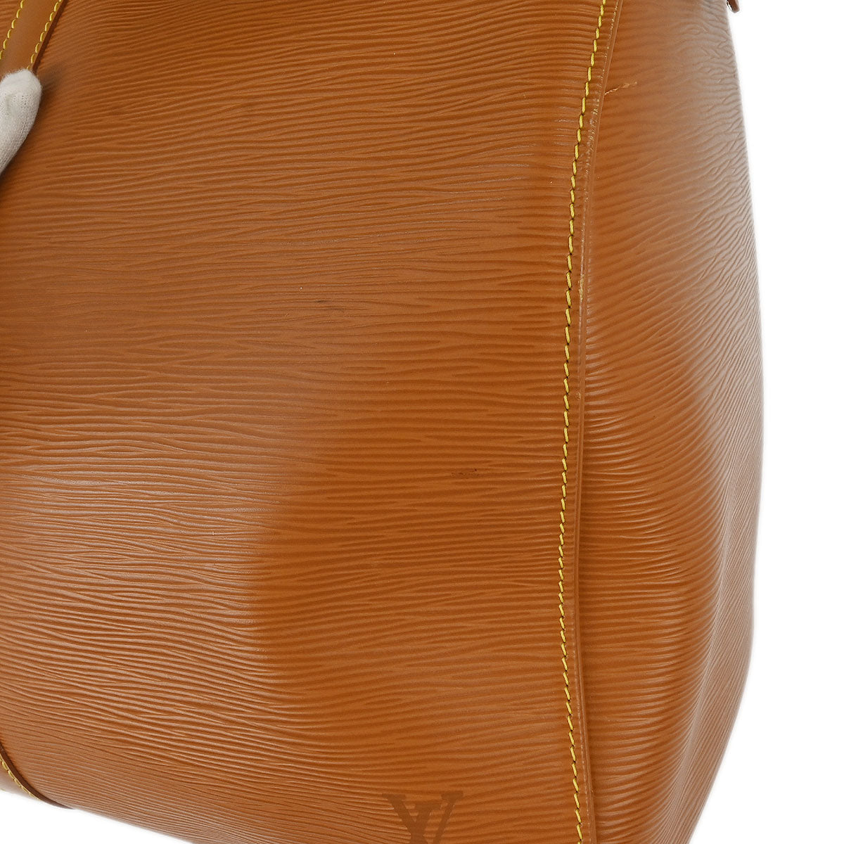 Louis Vuitton Brown Epi Keepall 50 Travel Handbag M42968