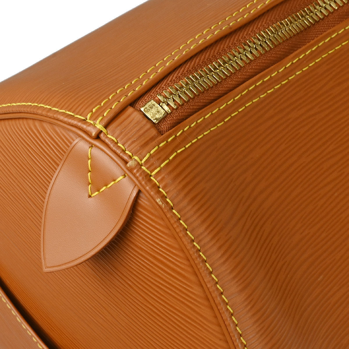 Louis Vuitton Brown Epi Keepall 50 Travel Handbag M42968