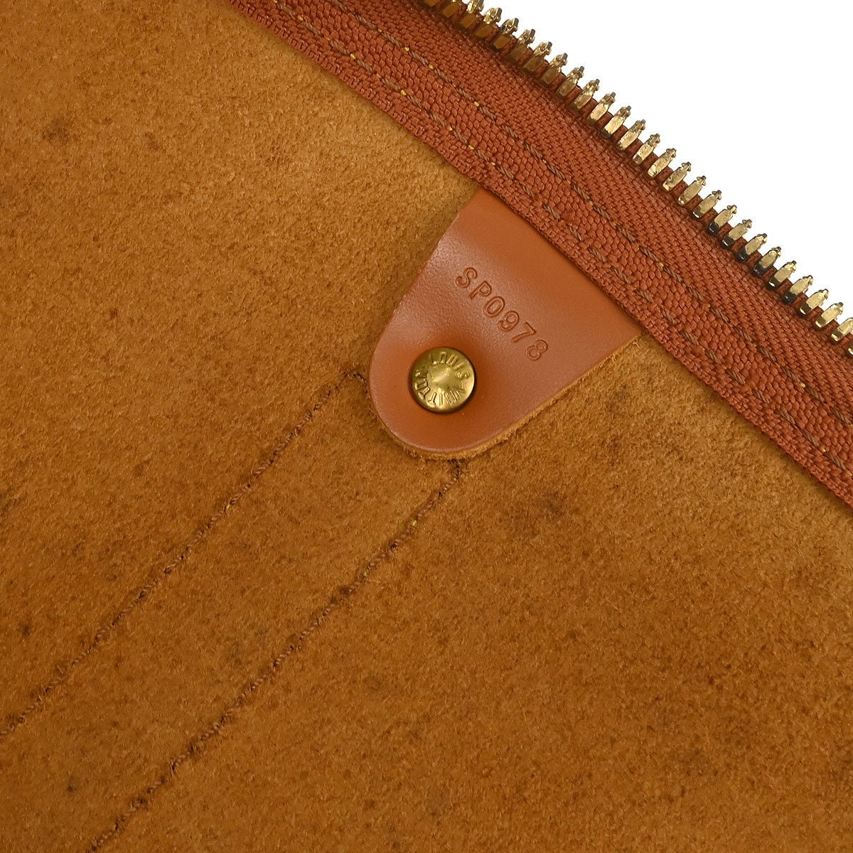 Louis Vuitton Brown Epi Keepall 50 Travel Handbag M42968