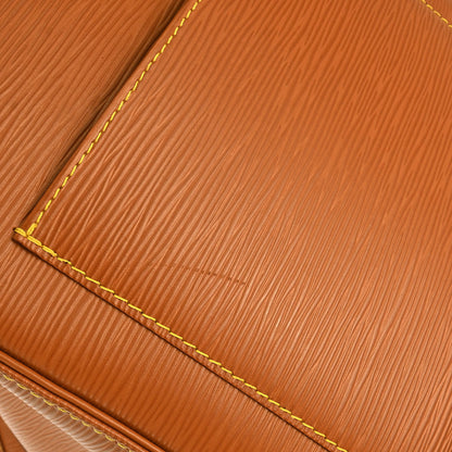 Louis Vuitton Brown Epi Keepall 50 Travel Handbag M42968