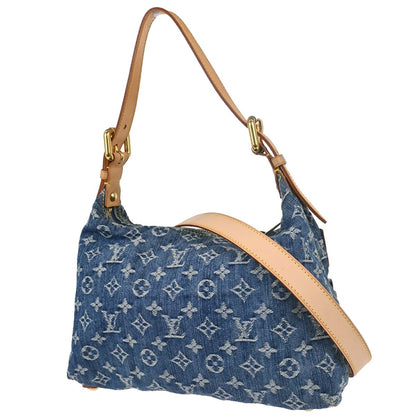 Louis Vuitton Blue Monogram Denim Baggy PM Shoulder Bag M95049