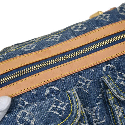 Louis Vuitton Blue Monogram Denim Baggy PM Shoulder Bag M95049