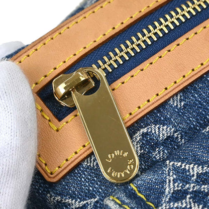 Louis Vuitton Blue Monogram Denim Baggy PM Shoulder Bag M95049