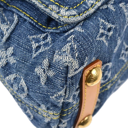 Louis Vuitton Blue Monogram Denim Baggy PM Shoulder Bag M95049
