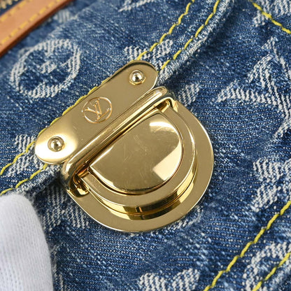 Louis Vuitton Blue Monogram Denim Baggy PM Shoulder Bag M95049
