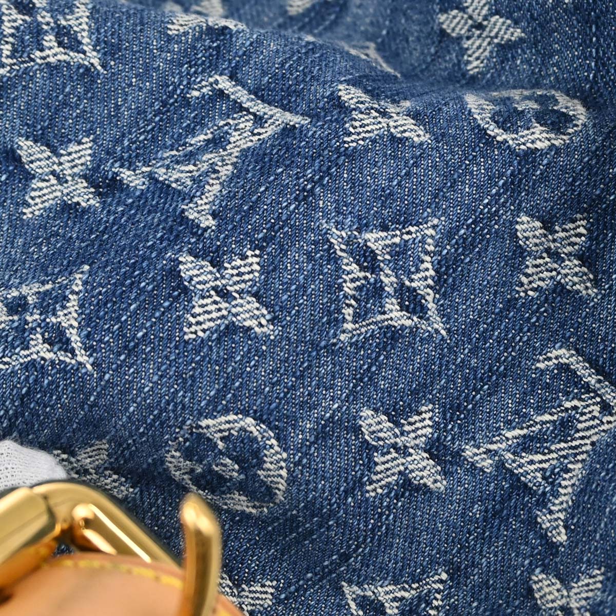 Louis Vuitton Blue Monogram Denim Baggy PM Shoulder Bag M95049