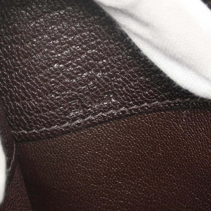 Hermes Chocolat Chevre Coromandel White Bus GM Tote Bag