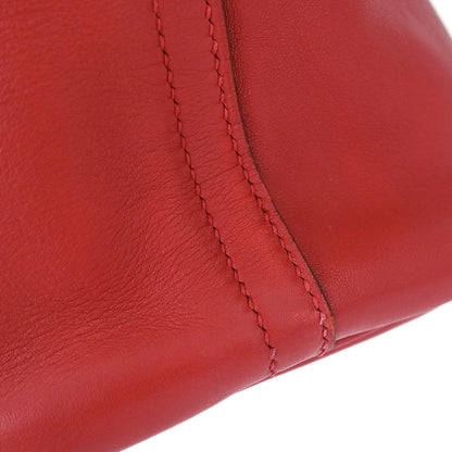 Hermes Vermilion Swift Bolide 35 2way Shoulder Handbag