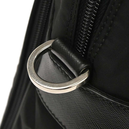 Prada Black Nylon 2way Shoulder Business Briefcase Handbag
