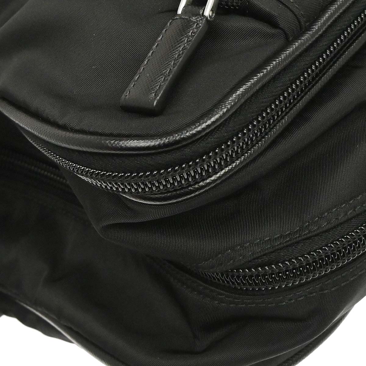 Prada Black Nylon 2way Shoulder Business Briefcase Handbag