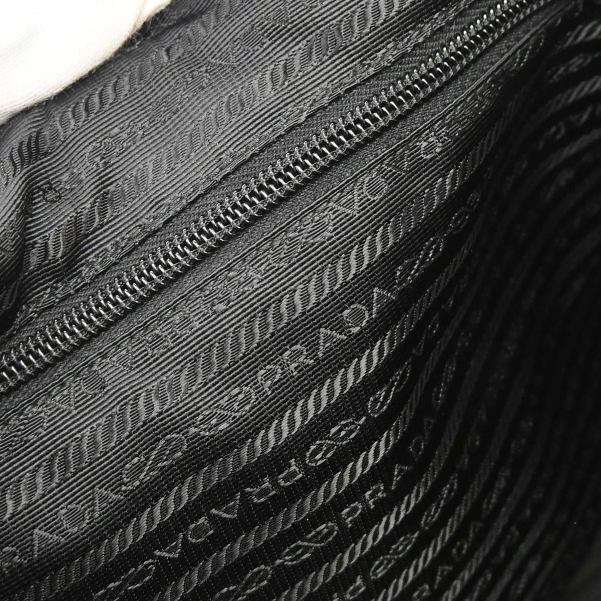 Prada Black Nylon 2way Shoulder Business Briefcase Handbag