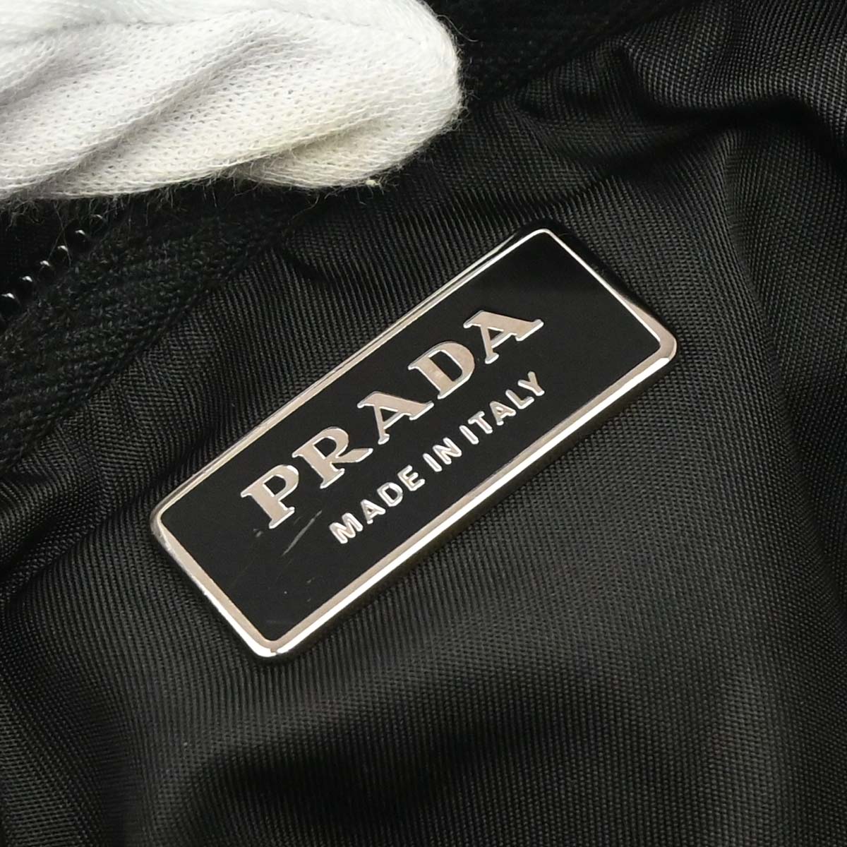 Prada Black Nylon 2way Shoulder Business Briefcase Handbag