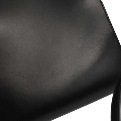 Hermes Black Box Calf Kelly Sport MM Shoulder Bag