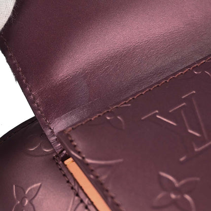 Louis Vuitton Purple Monogram Mat Allston Handbag M55126