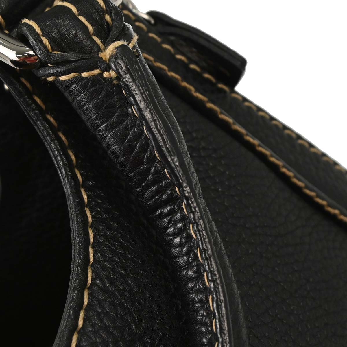 Chanel 2003-2004 Black Calfskin Fringe Hobo Handbag