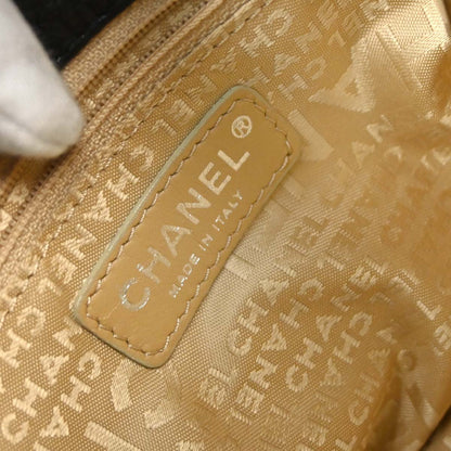 Chanel 2003-2004 Black Calfskin Fringe Hobo Handbag