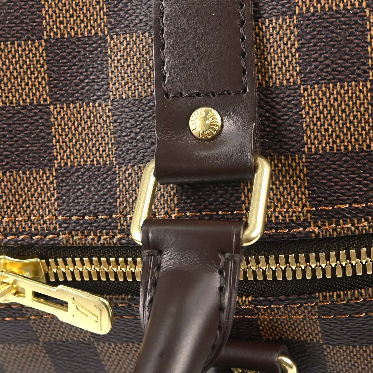 Louis Vuitton Damier Keepall Bandouliere 55 Duffle Bag N41414