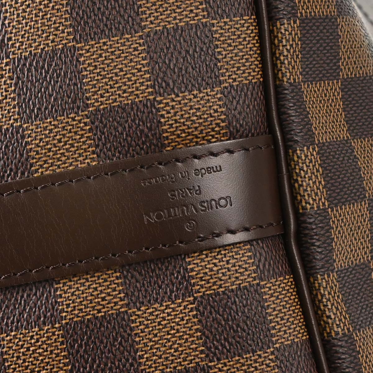 Louis Vuitton Damier Keepall Bandouliere 55 Duffle Bag N41414