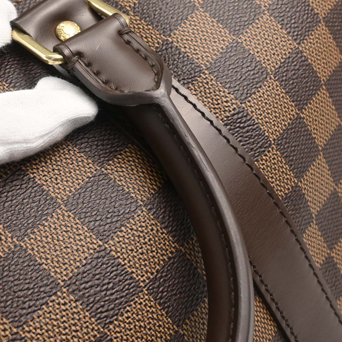 Louis Vuitton Damier Keepall Bandouliere 55 Duffle Bag N41414