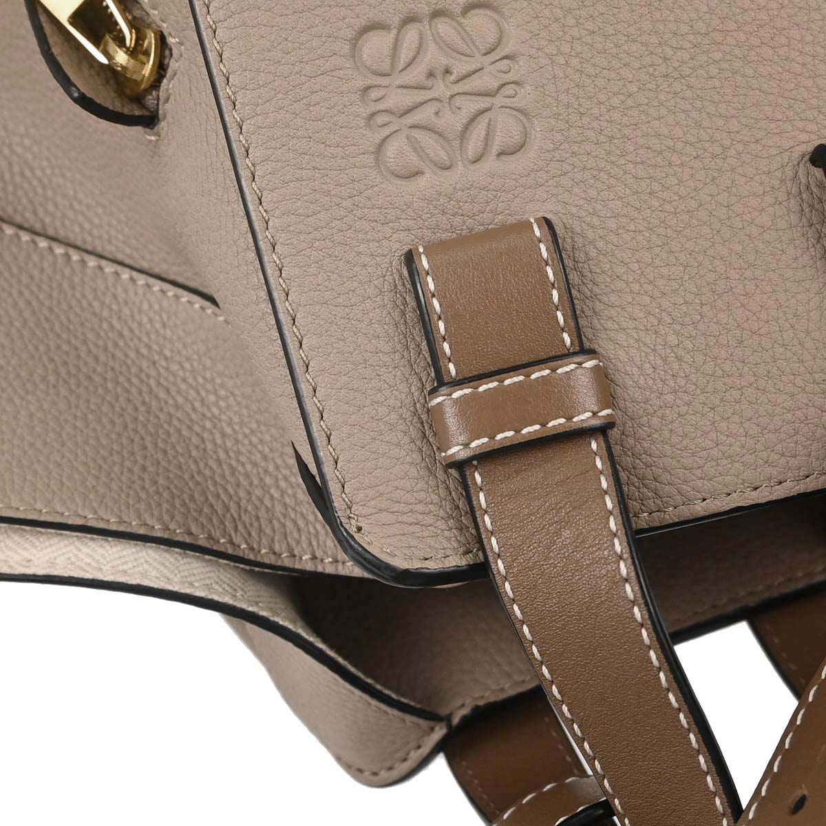 Loewe Beige Hammock 2way Shoulder Tote Handbag
