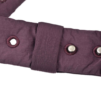 Bottega Veneta Purple Nylon Maxi Intrecciato Cassette Shoulder Bag