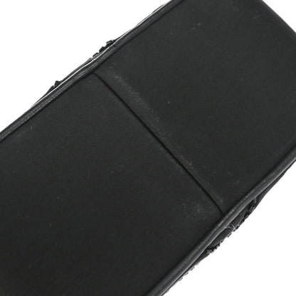 Chanel 1989-1991 Black Satin Camera Bag