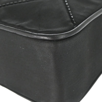 Chanel 1989-1991 Black Satin Camera Bag