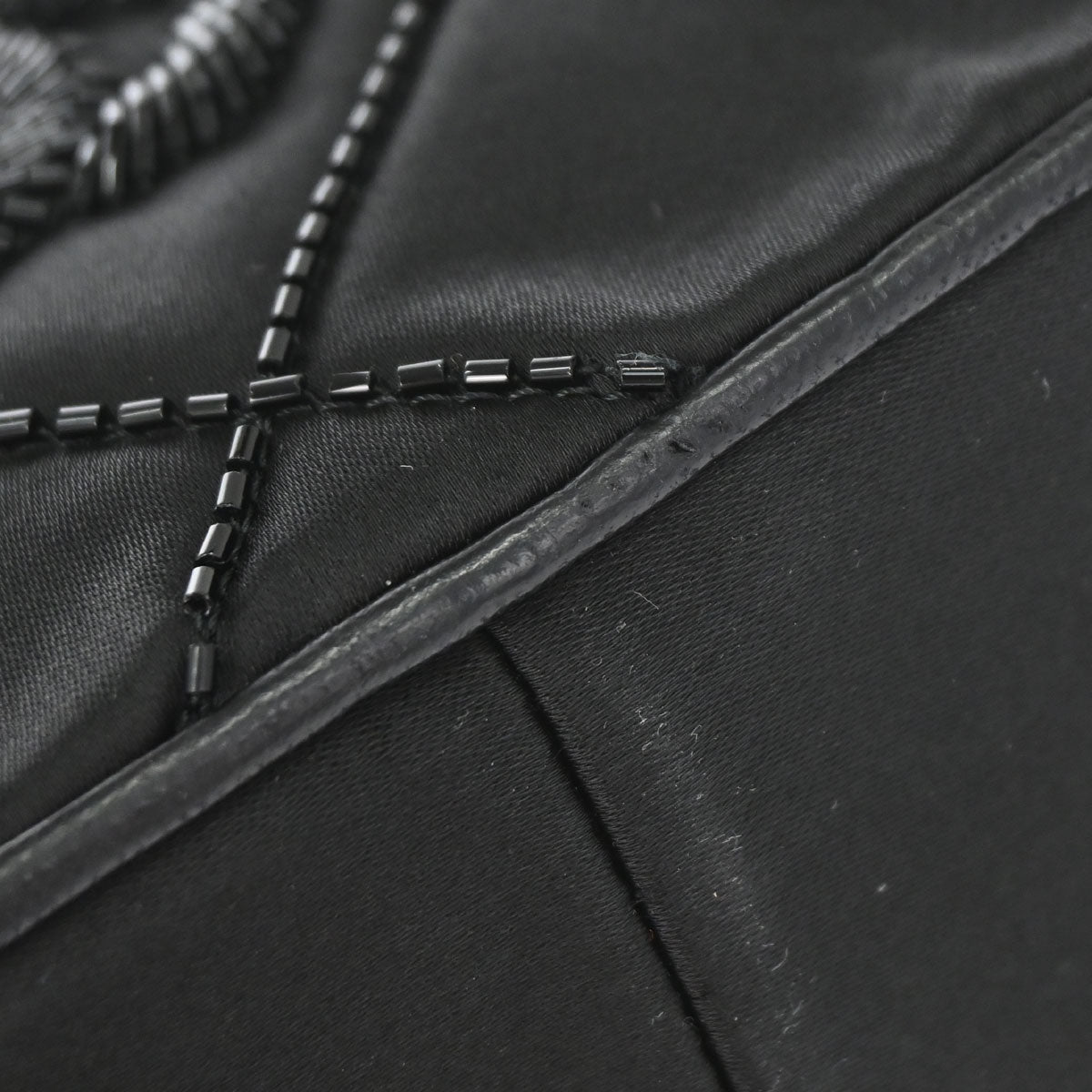 Chanel 1989-1991 Black Satin Camera Bag