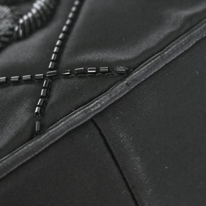 Chanel 1989-1991 Black Satin Camera Bag