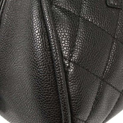 Chanel 2006-2008 Black Calfskin Bowling Bag 27