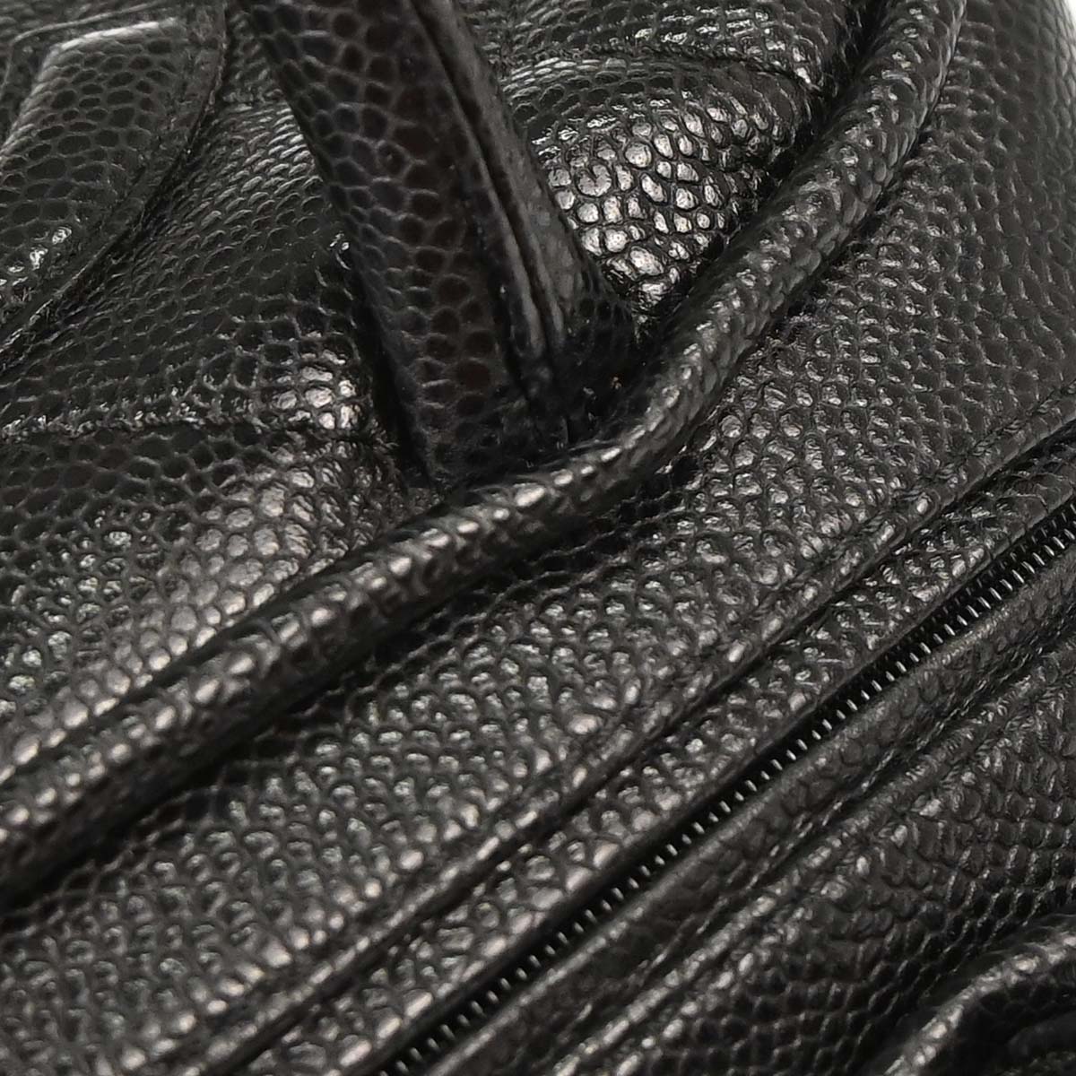 Chanel 2006-2008 Black Calfskin Bowling Bag 27