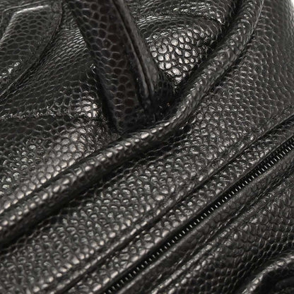 Chanel 2006-2008 Black Calfskin Bowling Bag 27
