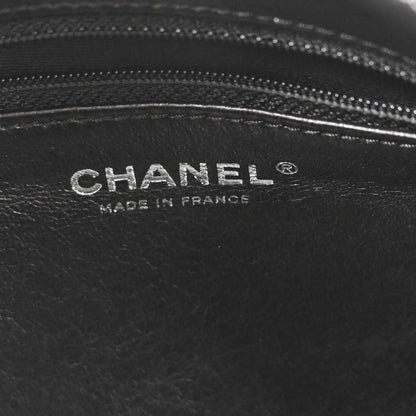Chanel 2006-2008 Black Calfskin Bowling Bag 27