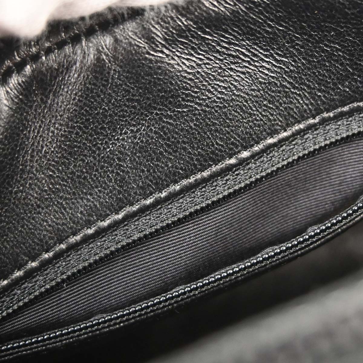Chanel 2006-2008 Black Calfskin Bowling Bag 27
