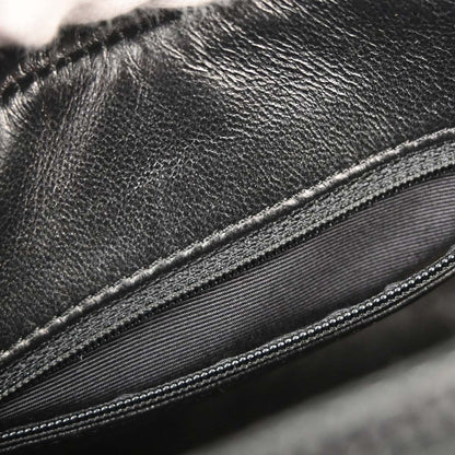 Chanel 2006-2008 Black Calfskin Bowling Bag 27