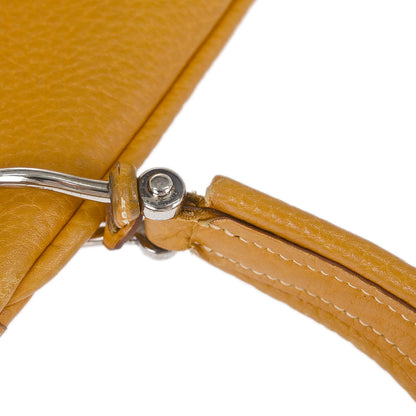 Hermes Natural Sable Fjord Manille Shoulder Bag