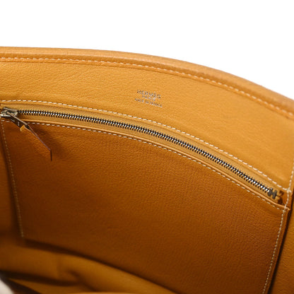 Hermes Natural Sable Fjord Manille Shoulder Bag