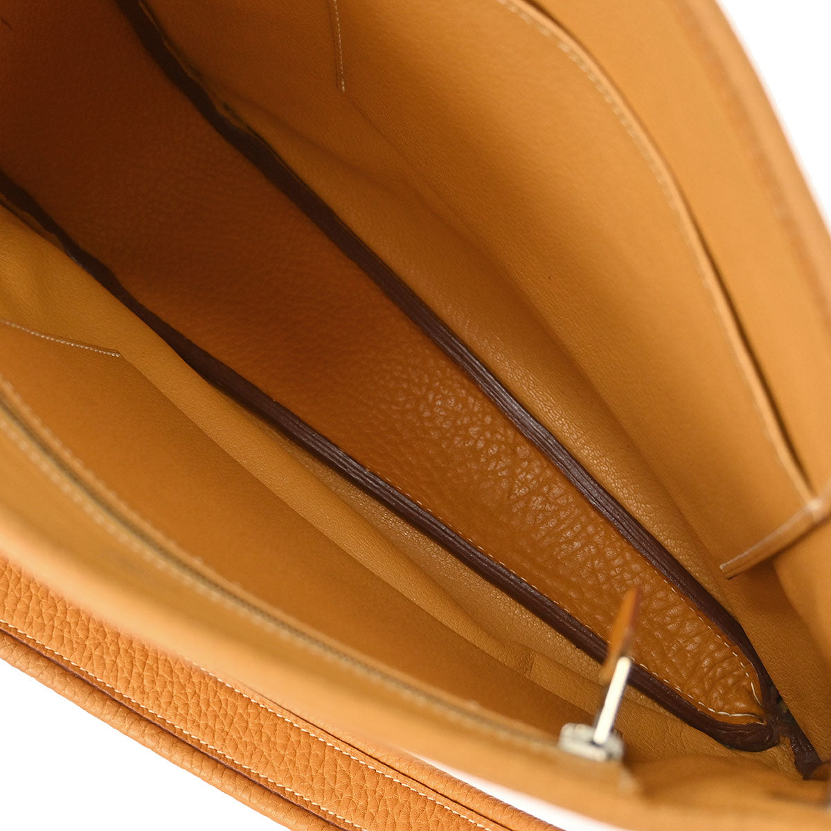 Hermes Natural Sable Fjord Manille Shoulder Bag