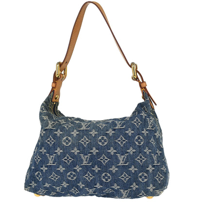 Louis Vuitton Blue Monogram Denim Baggy PM Shoulder Bag M95049