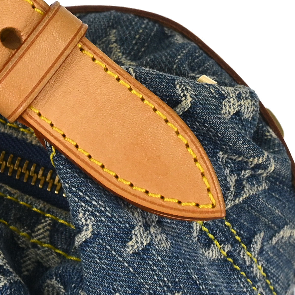 Louis Vuitton Blue Monogram Denim Baggy PM Shoulder Bag M95049