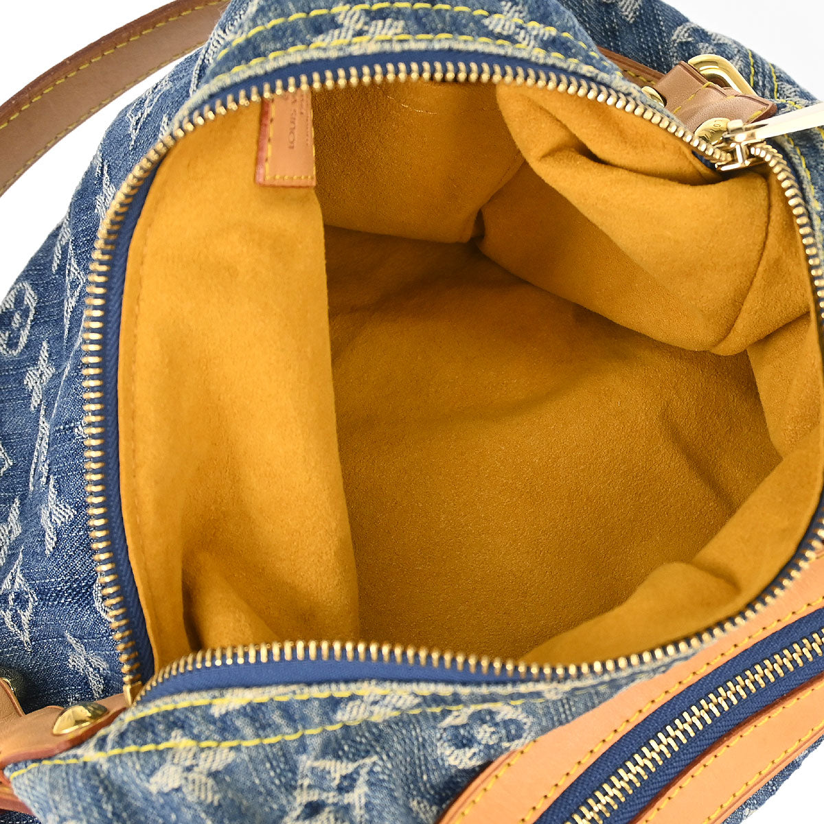 Louis Vuitton Blue Monogram Denim Baggy PM Shoulder Bag M95049