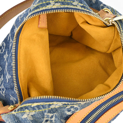 Louis Vuitton Blue Monogram Denim Baggy PM Shoulder Bag M95049