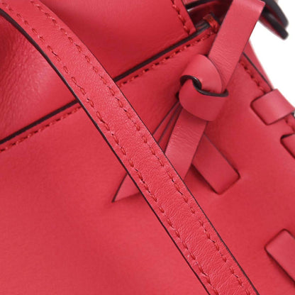 Fendi Red Peekaboo 2way Shoulder Handbag
