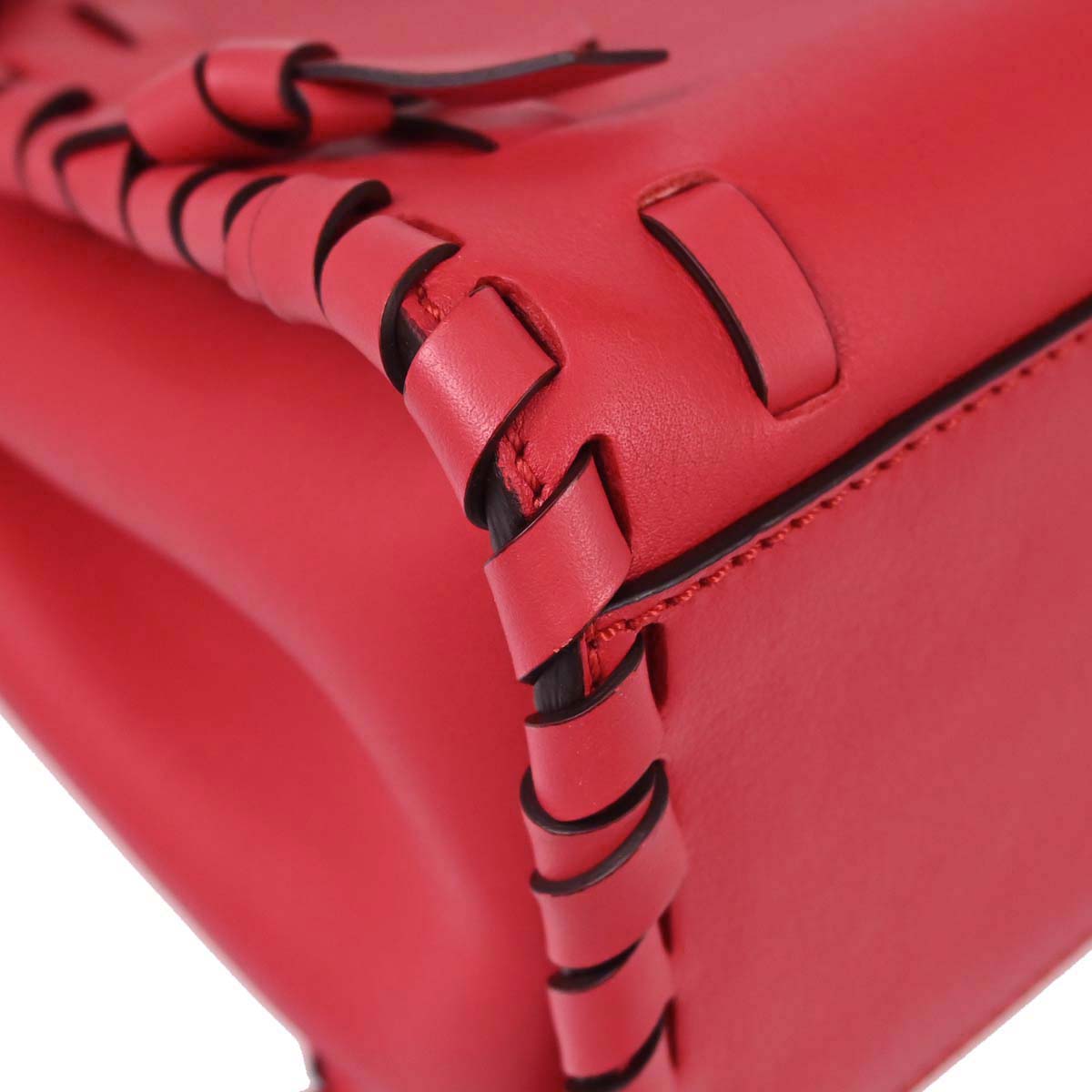 Fendi Red Peekaboo 2way Shoulder Handbag