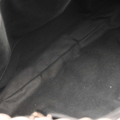 Chanel Black Lambskin Hamptons Tote Handbag