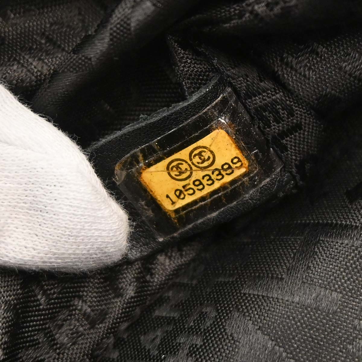 Chanel 2005-2006 Black Calfskin Messenger Shoulder Bag