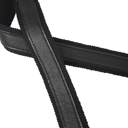 Hermes Black Swift Toile Officier Mrs. Hippie Shoulder Bag