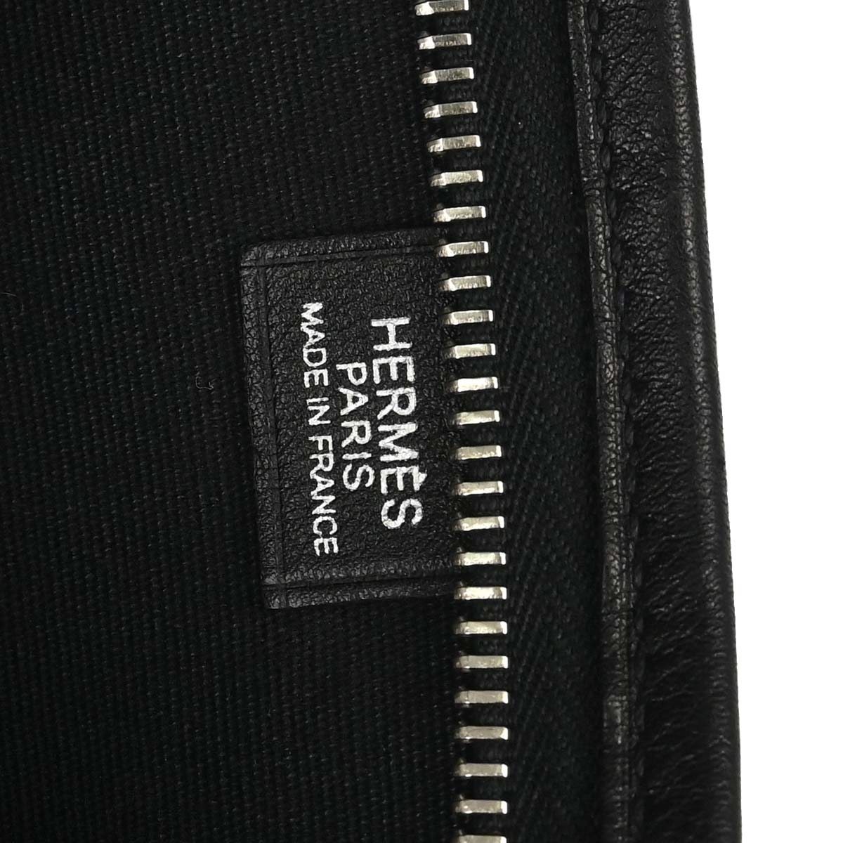 Hermes Black Swift Toile Officier Mrs. Hippie Shoulder Bag