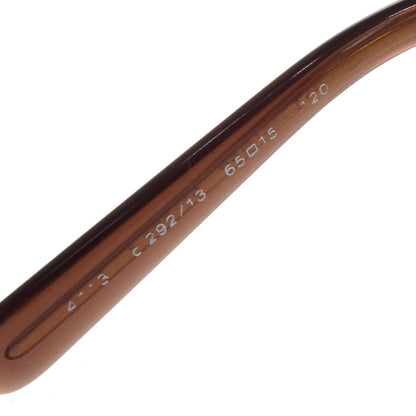 Chanel Sunglasses Eyewear Brown 65□15 120 Small Good