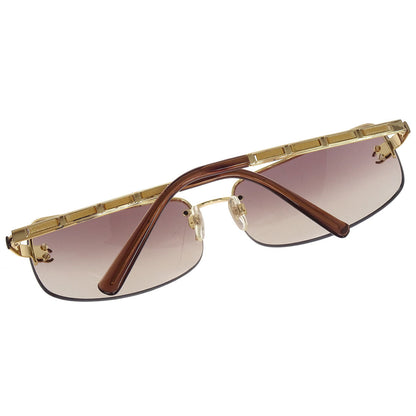 Chanel Sunglasses Eyewear Brown 65□15 120 Small Good